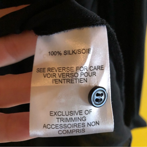 J&C Silk Balloon Sleeve Blouse - Picture 4 of 8